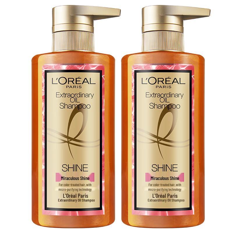 

L Oréal Miraculous Dazzling Glossy Shampoo Twin Pack