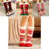 Festive Christmas Slipper Socks Featuring Soft Faux Fleece Lining And Gripper Soles