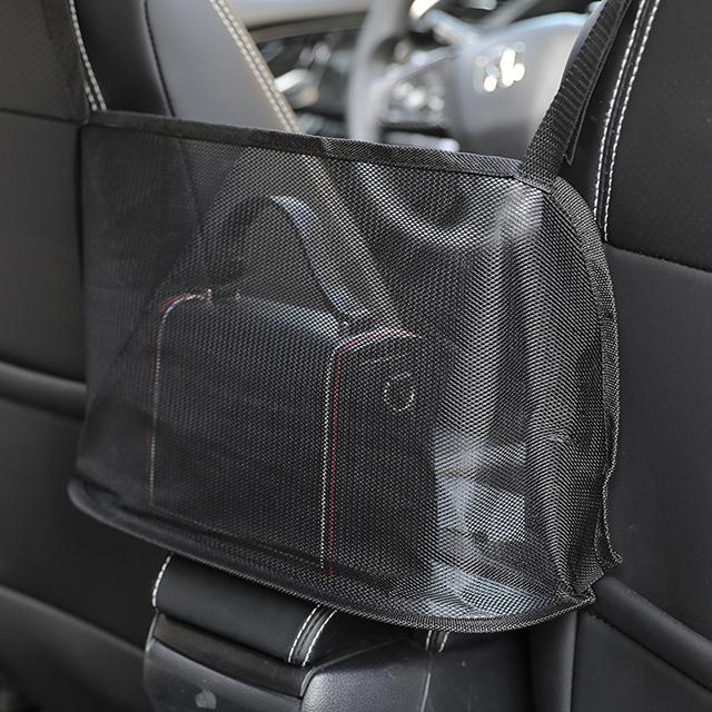Car Seat Storage Organizer Handbag Holder PU Leather Auto Interior Stowing Tidying Multifunction Seat Back Bag Car