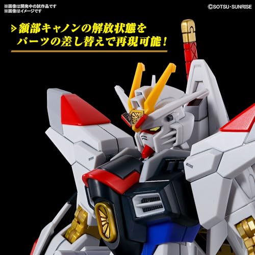 HG Mobile Suit Gundam SEED FREEDOM Mighty Strike Freedom Gundam modelo de plástico a escala 1/144 con colores