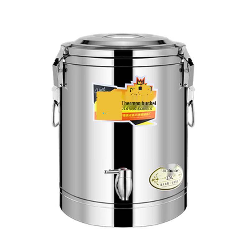 Kaixin 65L Stainless Steel Insulated Beverage & Food Dispenser with Faucet