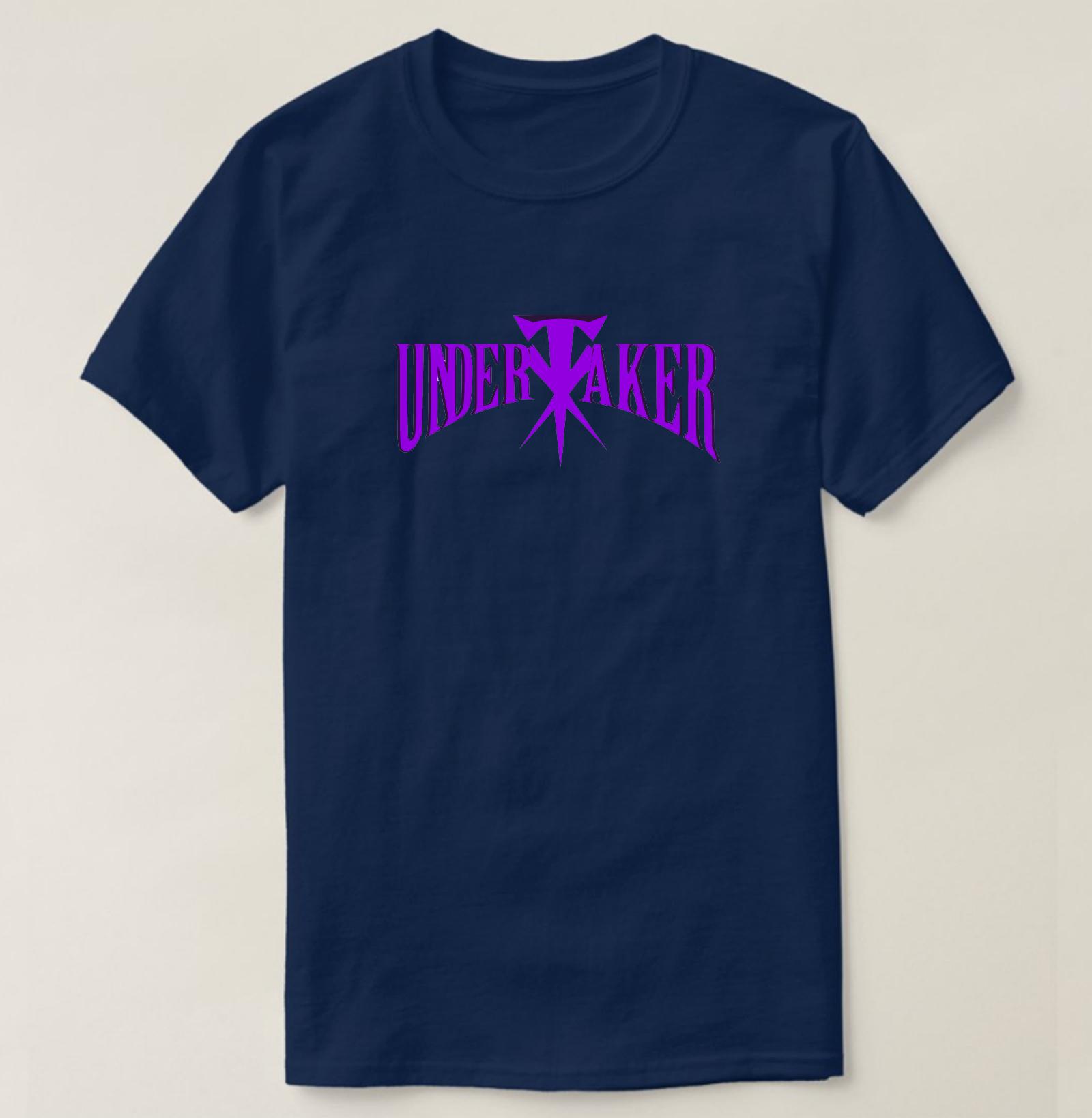 

The Undertaker Cross Symbol Logo Wrestling TShirt 100 Cotton ONeck Summer Short Sleeve Casual Mens Tshirt Size S3XL 4XL