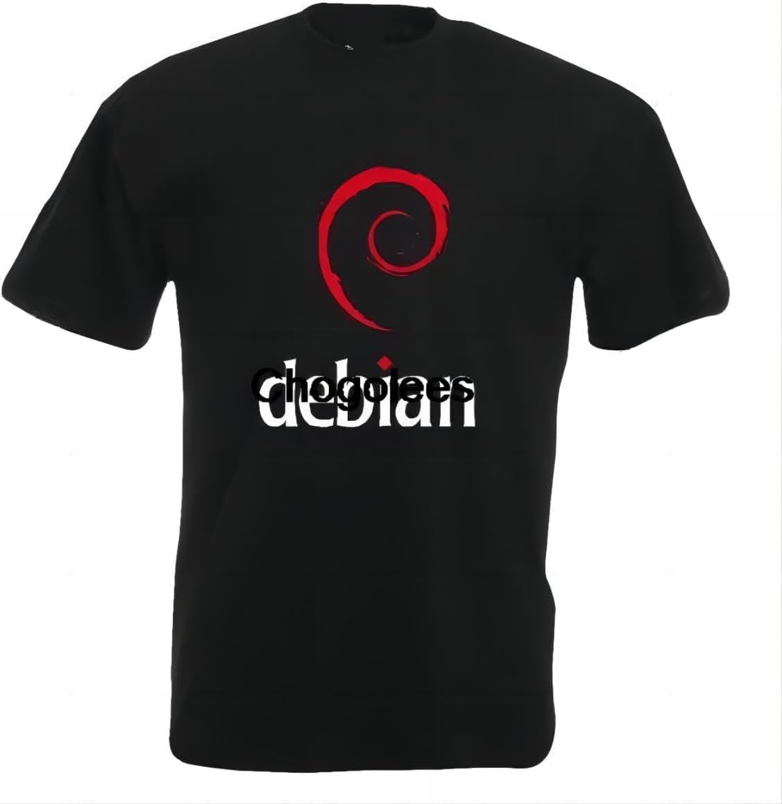 Debian Linux Men T Shirt XS чёрный