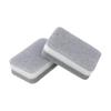High Density Sponge 11 7 3 5cm Grey White for Easy For Kitchen Cleaning