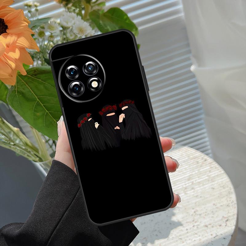 Muslim Islamic Hijab Gril Case For OnePlus 15 15R 12 12R 13T 13R 13 11 10 10R 10T 8T Nord 5 CE 2 3 4 Lite N20 N30 Cover