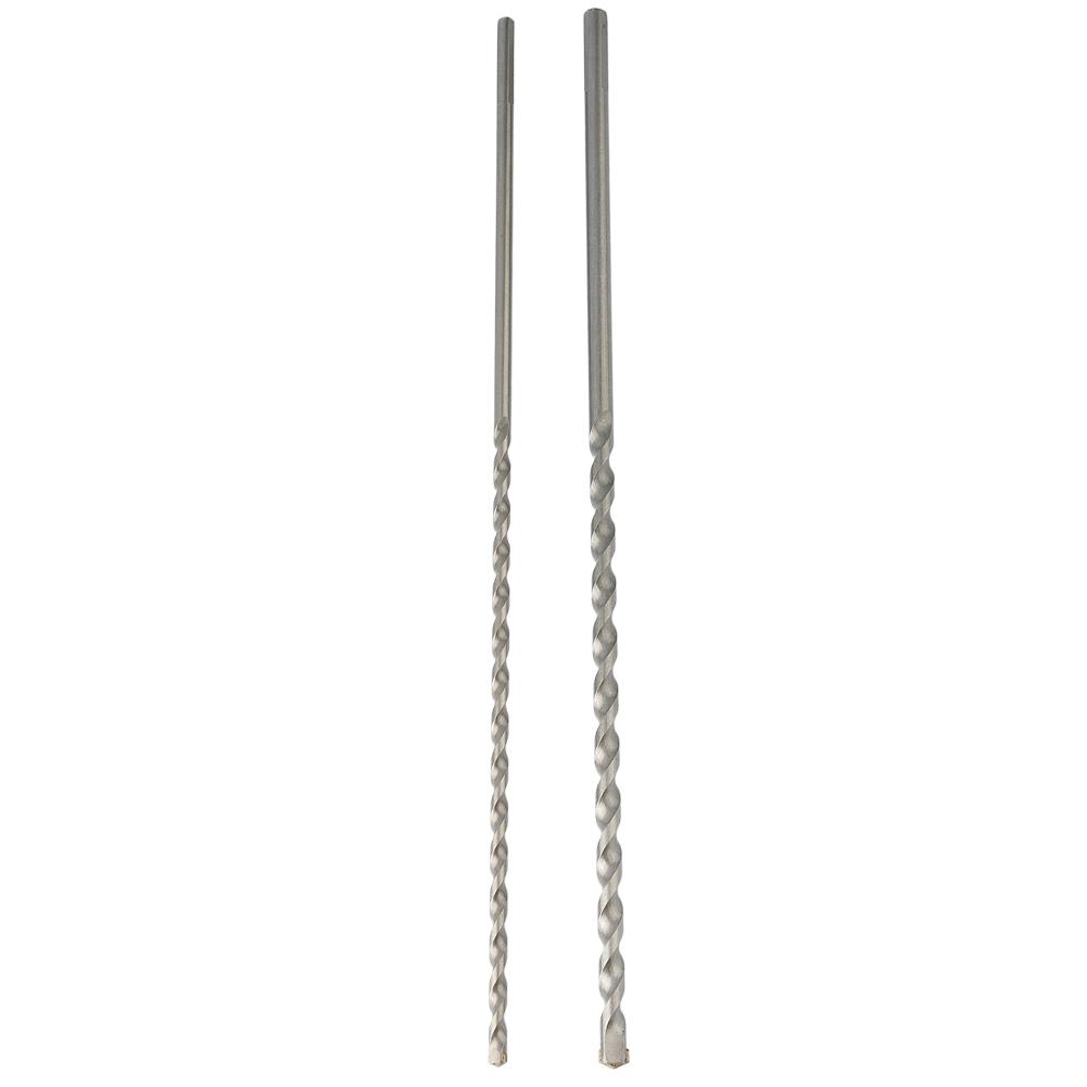 Drill Bit Set 300mm Long Masonry Concrete Impact Drill Bit Alloy Triangle Shank 6 8 10 12 16mm Drill For Masonry Light Concrete