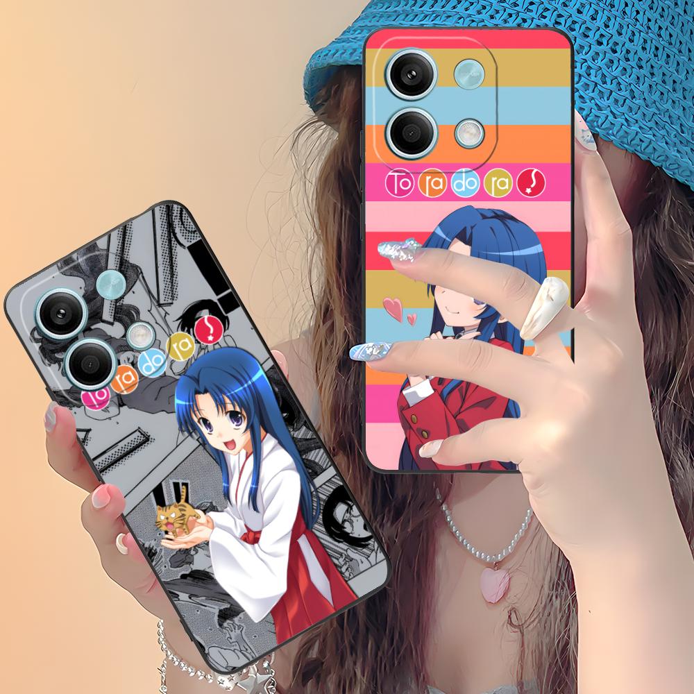 Toradora Kawashima Mobile Phone Case for Xiaomi Redmi 15 14 13 12 A5 3 2 1 C Plus 4G 5G Colorful Printing Cover Luxury Cover