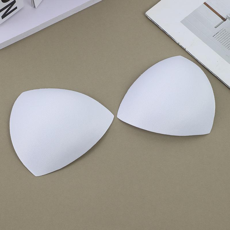 

Женские тонкие вкладыши пуш-ап для бюстгальтера - Спортивные, для купальника и формирующие губки One Size белый