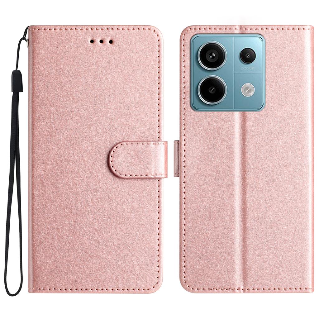 Für Xiaomi Redmi Note 13 Pro 5G Brieftaschenhülle Leder Folio Handyhülle Magnetverschluss