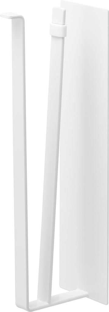 Yamazaki Tower Cut Magnetic Kitchen Paper Vertical W6 X X One-Handed Holder, Type, White, D9.3 H24.5cm (10268)
