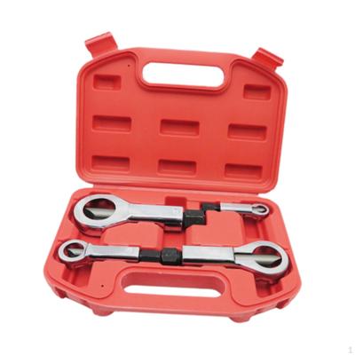 4 szt. Ściągacz do nakrętek, Wytrzymałe, odporne na zużycie urządzenie do rozcinania śrub dla warsztatu DIY