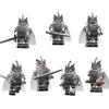Kt1019 Song Of Ice And Fire Medieval Warrior Building Block Miniature Toy Xp131-137