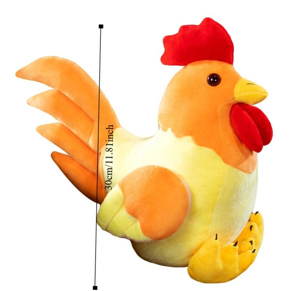 Stuffed Chicken Plush Toy Soft Chick Stuffed Dolls Animal Doll Chick Soft Pillow  Birthday Gift