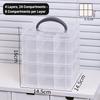 Large Capacity Toy Car Display Shelf Transparent Design Necklace Organizer Case  Bead Organizer