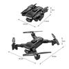 RC Drone met camera 4K dubbele camera RC Quadcopter met functie Obstakel vermijden Optische stroom Locatie Gebaarcontrole 2 batterij