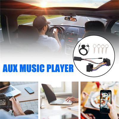 Car Audio Bluetooth Cable Adapter For Ford Fiesta Focus Mondeo Kuga Sony 6000CD Radio Musik Stream