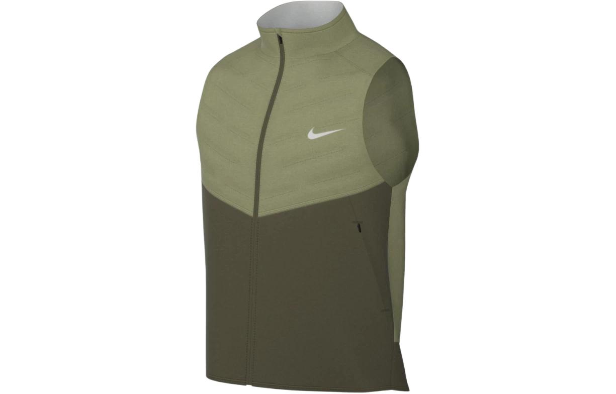 Nike Vests Unisex Green Stand Collar Moderate Other DD5648-334 M