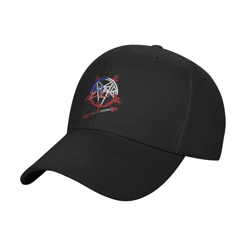 Personalized Red Logo Heavy Metal Rock Slayers Baseball Cap Outdoor Unisex Womens Adjustable Band Dad Hat Spring