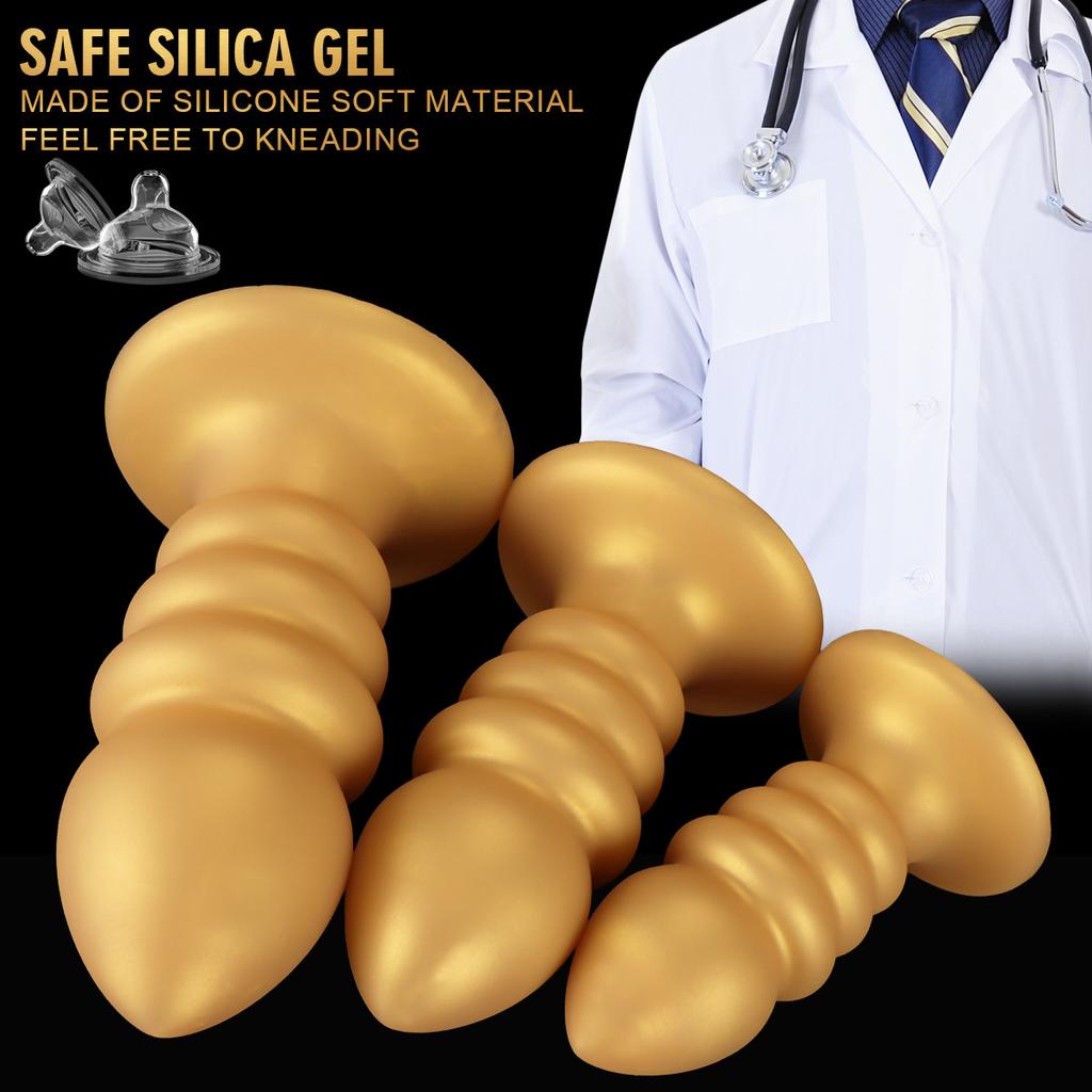 Liquid Silicone Huge Dildo Masturbator Anal Plug with Suction Cup Sex Toy Fisting Realistic Penis Big Dick Strap On Cock