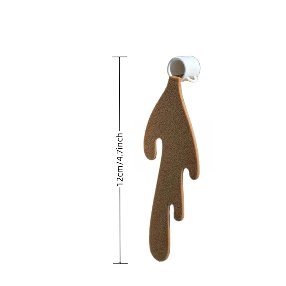 

1 Piece Bookmarks Creativity Coffee Bookmark Book Mark Office School Supplies Funny Gift Creative Funny Bookmark Stationery (As shown-33302)-