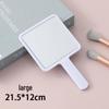 Custom Compact Handheld Makeup Mirror: Portable & Simple Design