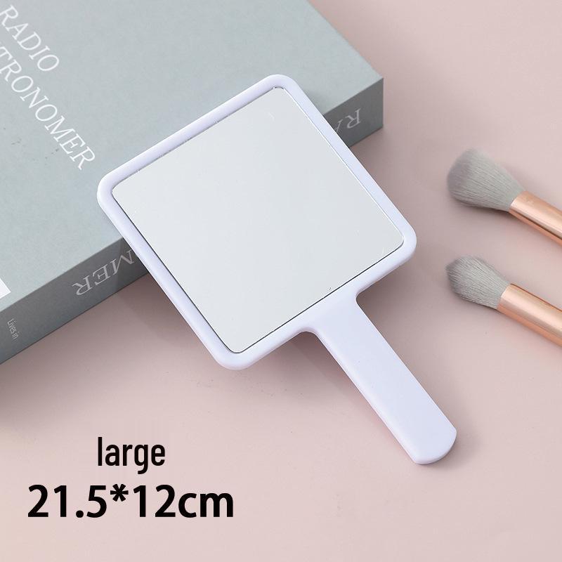 Custom Compact Handheld Makeup Mirror: Portable & Simple Design