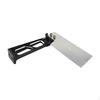 RC Boat Rudder CNC Aluminum Alloy Sturdy Low Resistance 2mm Thickness for Speed Race