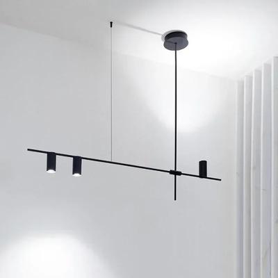 Modern Minimalist Restaurant Long Chandelier Nordic Designer Living Room Lighting Bar Kitchen Home Decoration Hanging Lighting