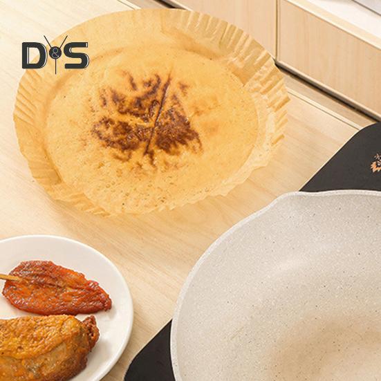 30ks vložka do vzduchových fritéz Potravinářský vodotěsný papír Vzduchové fritézy Kulatý papír do trouby pro domácí použití