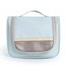Flores polyester double opening bag with hand-held large capacity hook, convenient waterproof makeup bag, high aesthetic value
