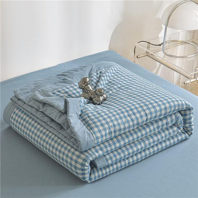 LISM Machine Washable Cotton Summer Quilt