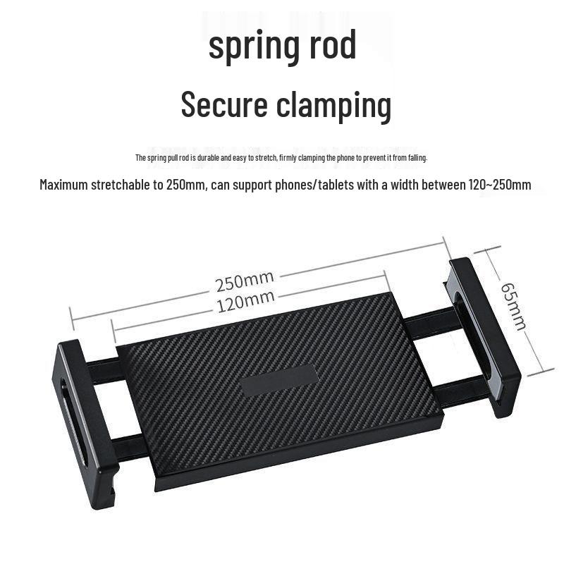 Universal Tripod Mount: Mobile, Tablet & Camera Adapter for Horizontal/Vertical Shooting - Live Streaming Accessory Clip