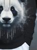 Men's Novelty Fashion Casual Hooded Sweatshirt, Blending Modern Minimalism with Street Style, Featuring a Trendy High-Quality Panda Print. Cool,