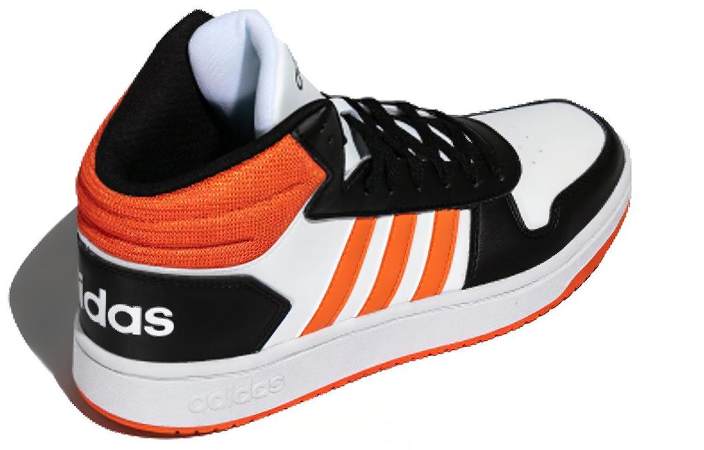 adidas Hoops 2.0 Mid 'Negro Naranja' FW5996