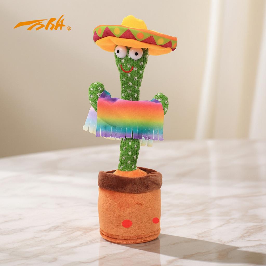 Dancing Cactus Plush Toy With Singing And Talking Features For Kids Entertainment