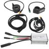 Electric Bike Conversion Kit DC 36V 48V 7A DIY Bicycle Lithium Battery Modified Controller Accessories for Brushless
