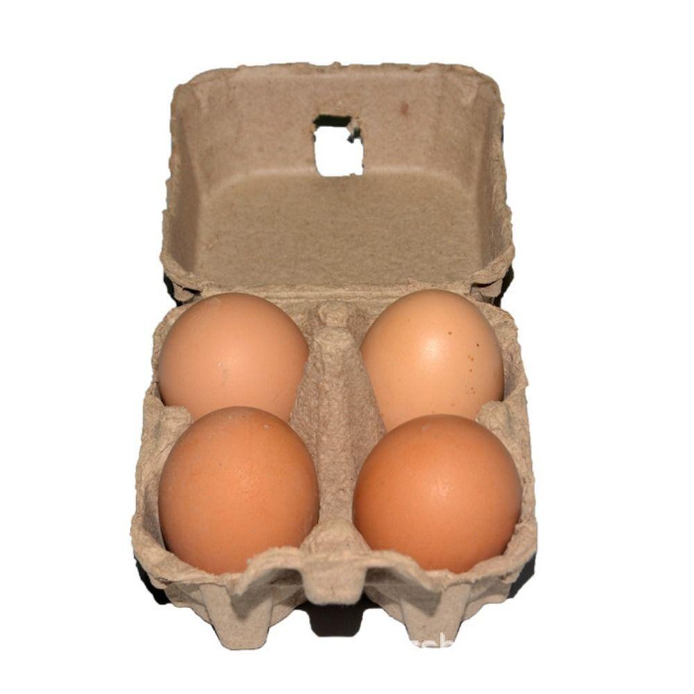 10Pcs Space Saving Chicken Eggs Tray Stackable Empty Egg Storage Box Egg Containers  Kitchen