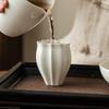 Weißes Porzellan Keramik Chinesisches Kungfu Tee Set Gongfu Teezeremonie Riechbecher Handgefertigt Zen Stil Teeverkostungsbecher
