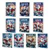 2025 Christmas Panda Advent Calendar Cartoon 2D Acrylic Panda Pendant Countdown Calendar Multifunctional Home Decorations