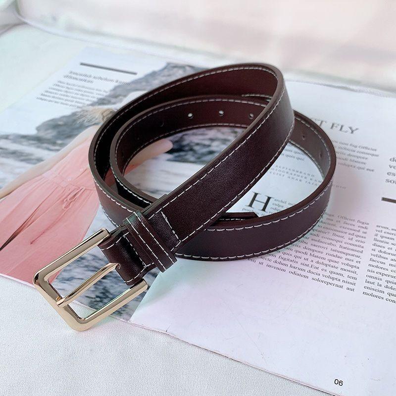 Stylish Pu Leather Waist Belt For Women Featuring Elegant Chic Buckle Design Perfect For Jeans