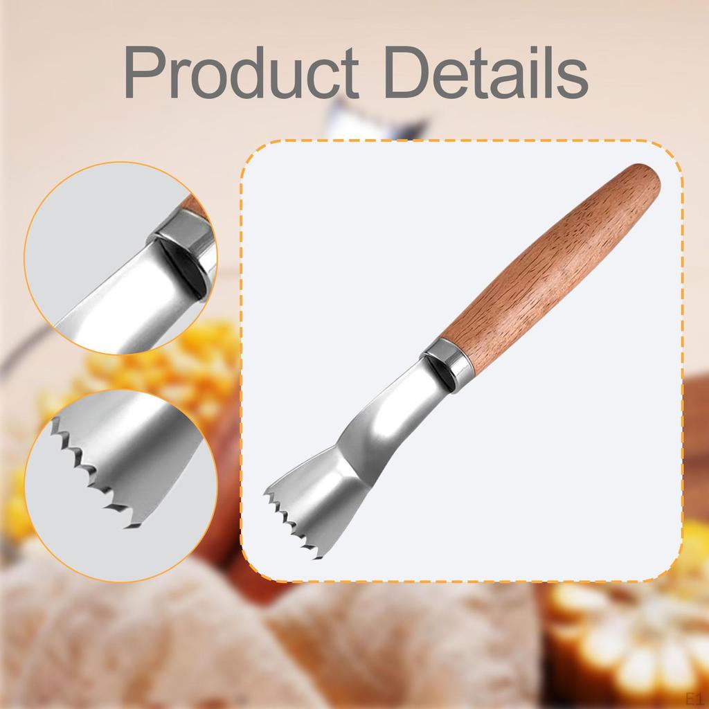 Accessories Home Stainless Steel Multipurpose for Corn On The COB Thresher Dining Enthusiasts