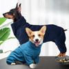 Fleece Dog Cotton-padded Clothing, Four-legged Dog Clothing, Snow-proof Clothing, Windproof, Cold-proof, Warm and Cold-resistant