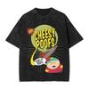 Souths parked Oh My God They Killed Kenny Washed T Shirts Streetwear Hip Hop Fashion TShirt Unisex Women Short Sleeve Oversize