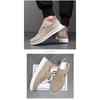 Men Breathable Mesh Flyknit Slip On Casual Soft Sole Running Sneakers
