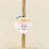 Doll Flip Bread Plush Toy Soft Fill Keychain Backpack Decorative Pendant Gift