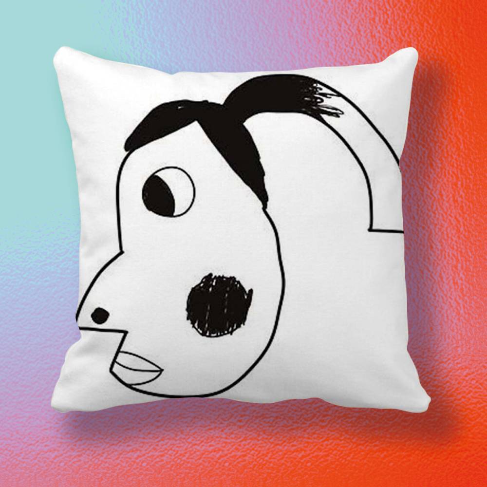New Funny TrollFace  Pillow cover gift High definition digital printingSurprise vivid pattern Household