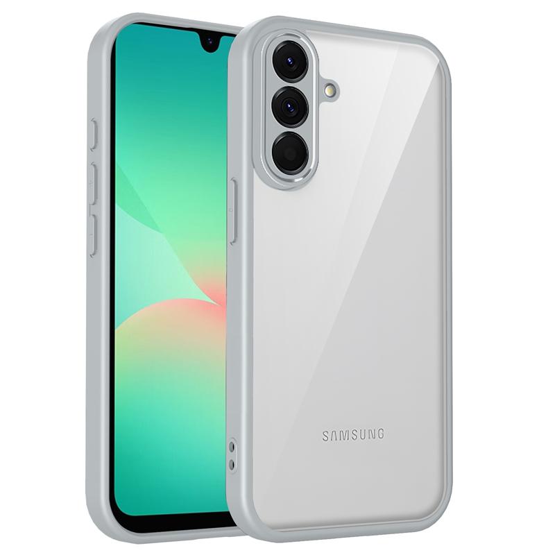 Transparent Silicone Case For Samsung Galaxy F56 F16 F06 F55 F15 F05 F54 F34 F04 F23 PC Back TPU Bumper Shockproof Phone Cover