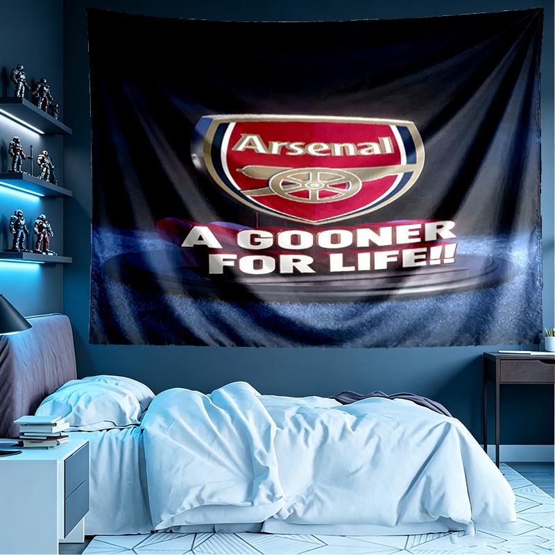 Football Team Print Tapestry, Lightweight Wall Hanging, for Bedroom, Dorm, Living Room, Home Art Decor - Birthday Christmas Gift for Friends