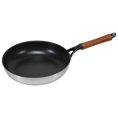 Pearl Metal Frying Pan 26cm IH Compatible Steel Diamond Coat Lightweight High Durability Fast Cook 2-Layer HB-6744