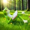 Reading Frogs Statues Garden Decors Resin Frogs Outdoor Animal Statue Garden Decoration Frogs Figurine Yard Ornaments